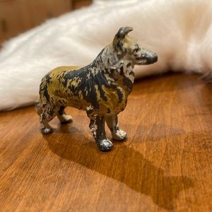 Antique Collectible Collie Dog, Cast Iron